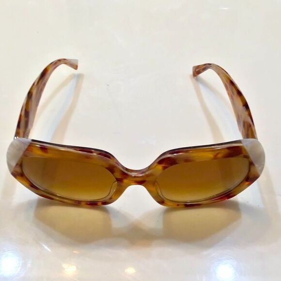 Alain Mikli Evanne 5054 Tortoiseshell Oversized Sunglasses - Picture 5 of 10